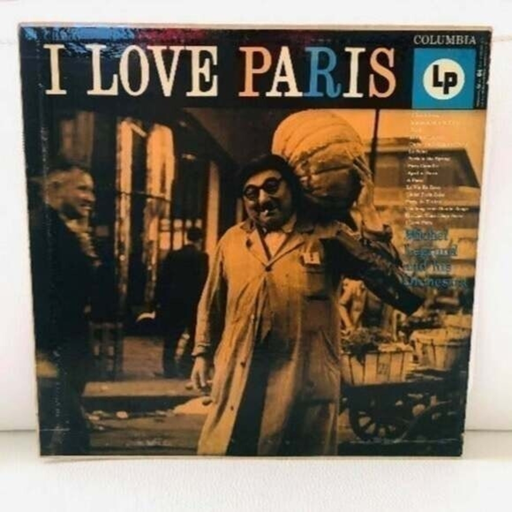 LP Michel Legrand and his Orchestra - I Love Paris Vinyl Record